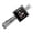 Silver, variant on Vampire Sleigher Slayer Funny Humor Square Tie Bar Clip Clasp Tack- Silver or Gold