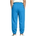 thumbnail image 4 of LIBRCLO Boys Sweatpants with Pockets Elastic Bottom Sports Pants Casual Running Sweatpants Size 9 Years, 4 of 8