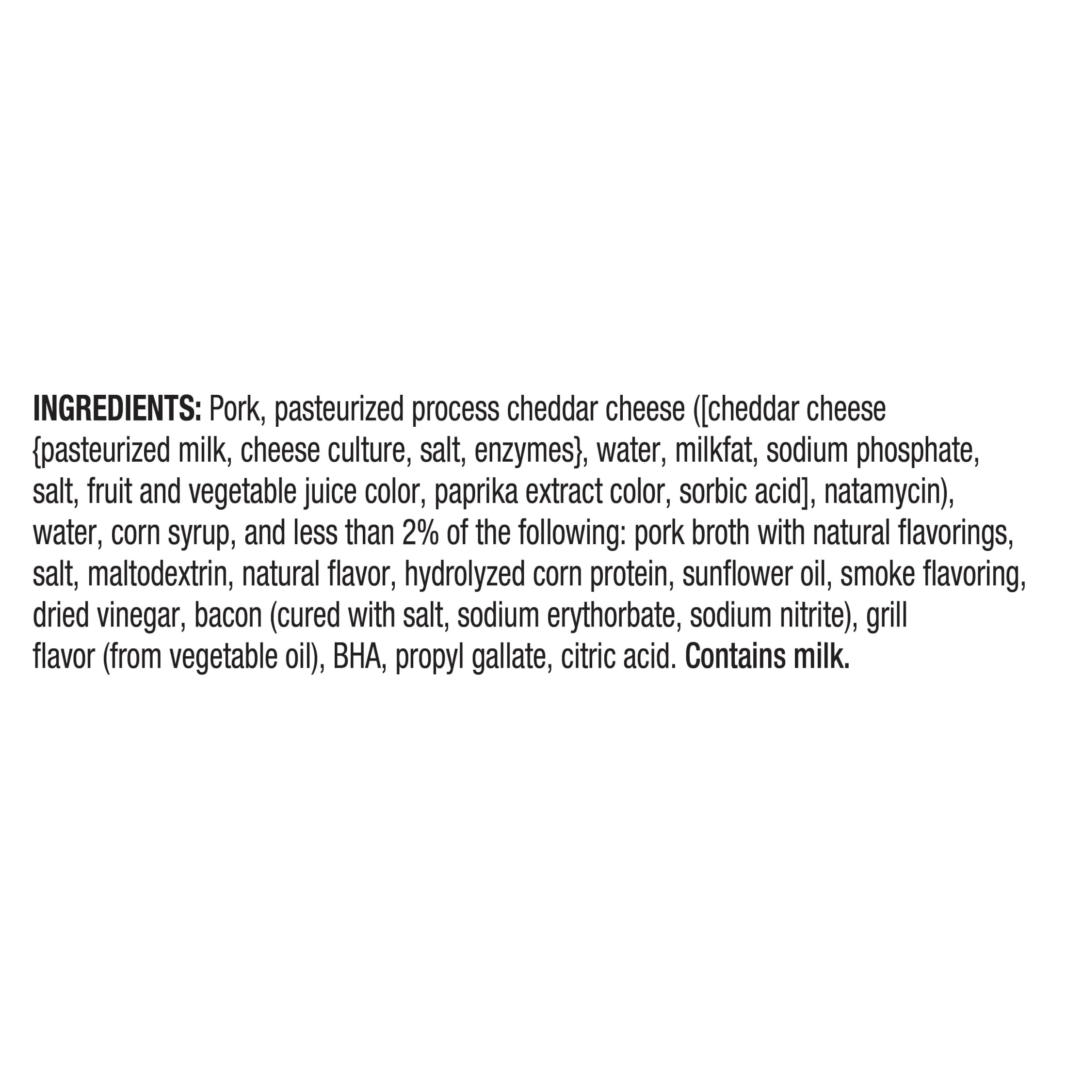 Johnsonville Bacon Cheddar Pork Bratwurst Links, 19 oz (5 Count) Refrigerated