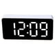 thumbnail image 1 of Wosthever Reloj despertador Digital LED, medidor de temperatura, de escritorio, atenuador de brillo ajustable, relojes, reloj, termómetro de Decoración del hogar Concha blanca/blanco, 1 of 6