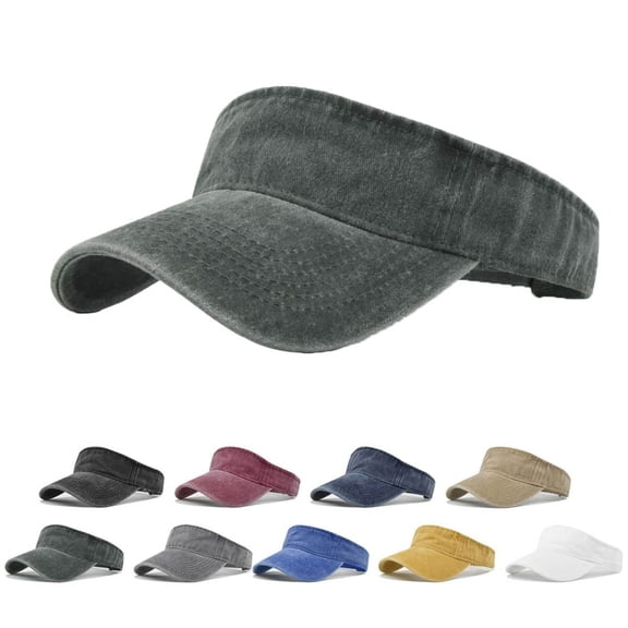 Iyufng Men's Sun Hat Adjustable Open-Top Sports Baseball Cap