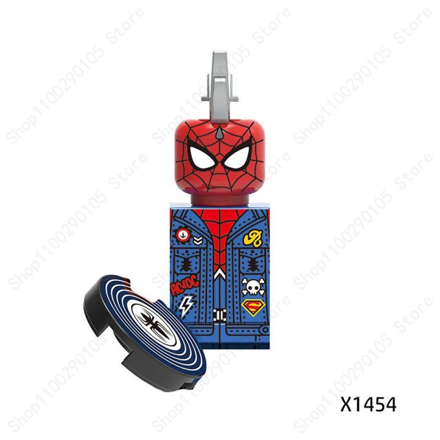 Bloques de construcción para niños, juguete de ladrillos para armar figuras de acción de Disney, KF1661, X1895, X1896, X1897, X1898 qym unisex