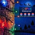thumbnail image 3 of 2 Pack Green Lights Solar Powered  200 LED 75.5ft Each Solar String Lights Outdoor Waterproof  8 Modes Green Christmas Lights for Patio  Garden  Tree  Halloween Decorations, 3 of 16