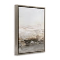 thumbnail image 3 of Stupell Industries Neutral Toned Abstract Horizon Brown Framed Floater Canvas Wall Art, design by Hazel J., 21 x 17, 3 of 9