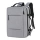 thumbnail image 3 of Compartimentos para mochila para computadora portátil Mochila de negocios para hombres para trabajo Viajes Fin de semana Gris claro, 3 of 8