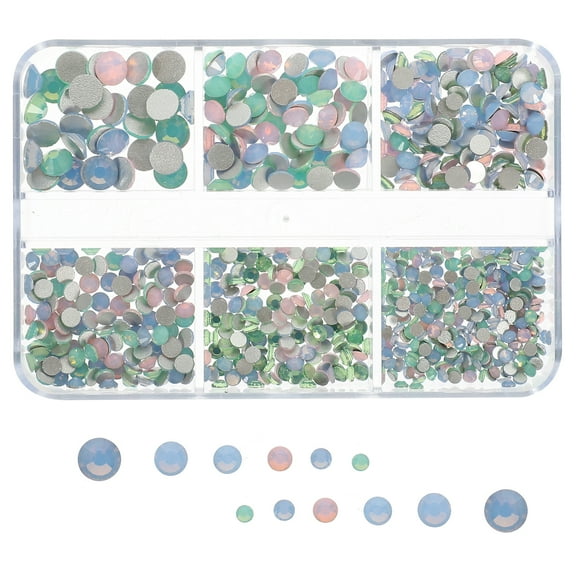 1 caja Charms de uñas DIY DIRESTROS DE ARTES DE NIPLES DE RIBILLOS DE RIBILLOS