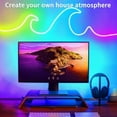 thumbnail image 5 of LED Neon Rope Lights - 16.4ft 24V RGB Flexible Strip Lights with Remote and APP Control, IP65 Waterproof for Bedroom and Outdoor Decor, 5 of 7