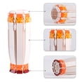 thumbnail image 5 of MACTANO Vase Building Block Set, Orange Flower Vase Bricks Kit Plastic Toy Gift for Adult, 5 of 7