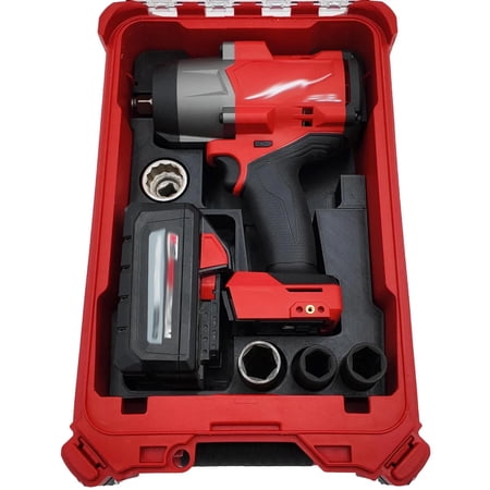 M18 FUEL High Torque Impact Wrench Organizer Insert &ndash; Compatible with Model 2967-20 &ndash; Fits Packout Compact Organizer 48-22-8435