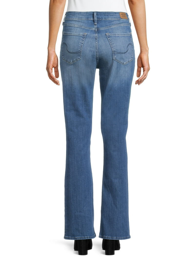 Levi Strauss Signature Women's Mid Rise Bootcut Shaping Jeans