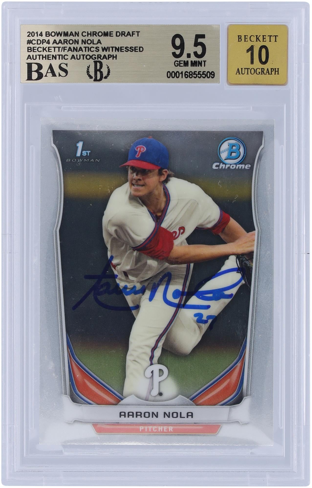 Chipper Jones Atlanta Braves Autographed 1991 Bowman Chrome