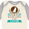 thumbnail image 4 of Inktastic Maine Coon Cat Lover Boys or Girls Long Sleeve Baby Bodysuit, 4 of 5