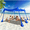 Indigo, variant on Rhino Valley Beach Tent Sun Shelter, Beach Canopy Tent Sun Shade UPF50 Protection with 8 Sandbags 4 Stability Poles, Outdoor Beach Shade Canopy for Beach, Camping, Fishing