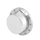 thumbnail image 2 of 2025 Stainless Steel Kitchen Timer With Magnetic Base Manual Mechanical Cooking Timer Countdown Cooking Tools Kitchen Gadgets (silver) (1pc), 2 of 4