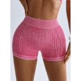thumbnail image 3 of Seamless Women Sports Shorts, High Waisted Lifting Tummy Slimming Peach Butt activewear Yoga Pants, Skin-Friendly Fabric, 3 of 5