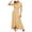 Yellow summer dresses for women, variant on Wycnly Summer Dresses for Women Casual Irregular Ruffle Hem Swing Beach Tie Dresses Short Sleeve V-Neck Striped Print Maxi 2025 Dress Red m