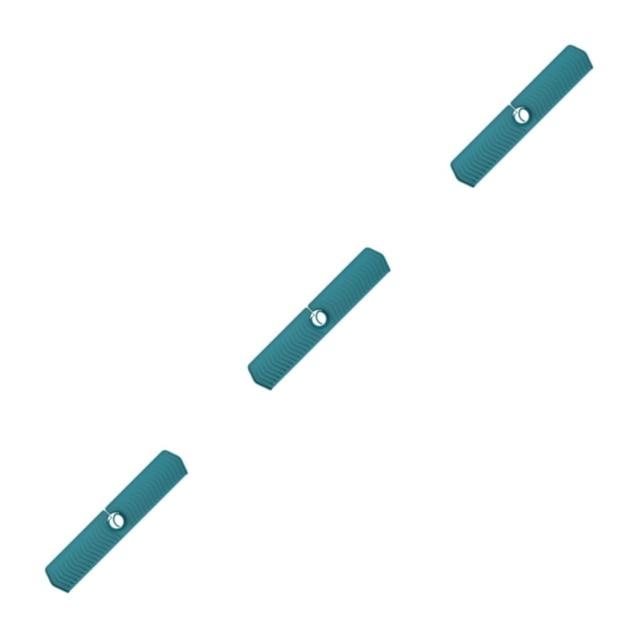 Yuarrent Alfombrilla de silicona para grifo, ligera y fácil de almacenar, sin grietas ni deformaciones, amplia aplicación, verde, negro, Type1 NO1