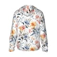 thumbnail image 2 of Picia Lilies Flowers Women's Men's UPF 50+ Sun Protection Hoodie Shirt Long Sleeve SPF Fishing Outdoor UV Hiking Lightweight Shirts-, 2 of 9