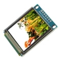thumbnail image 1 of Display Screen Module, 128x128 SSD1351 High Contrast Lightweight 1.5 Inch Self Luminous Mini Color Display Screen  for Industrial Controller, 1 of 7