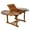 Brown, variant on All Things Cedar Teak 5 Piece Dining Patio Set
