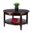 thumbnail image 6 of Winsome Concord Round Coffee Table, Walnut Finish, 6 of 8