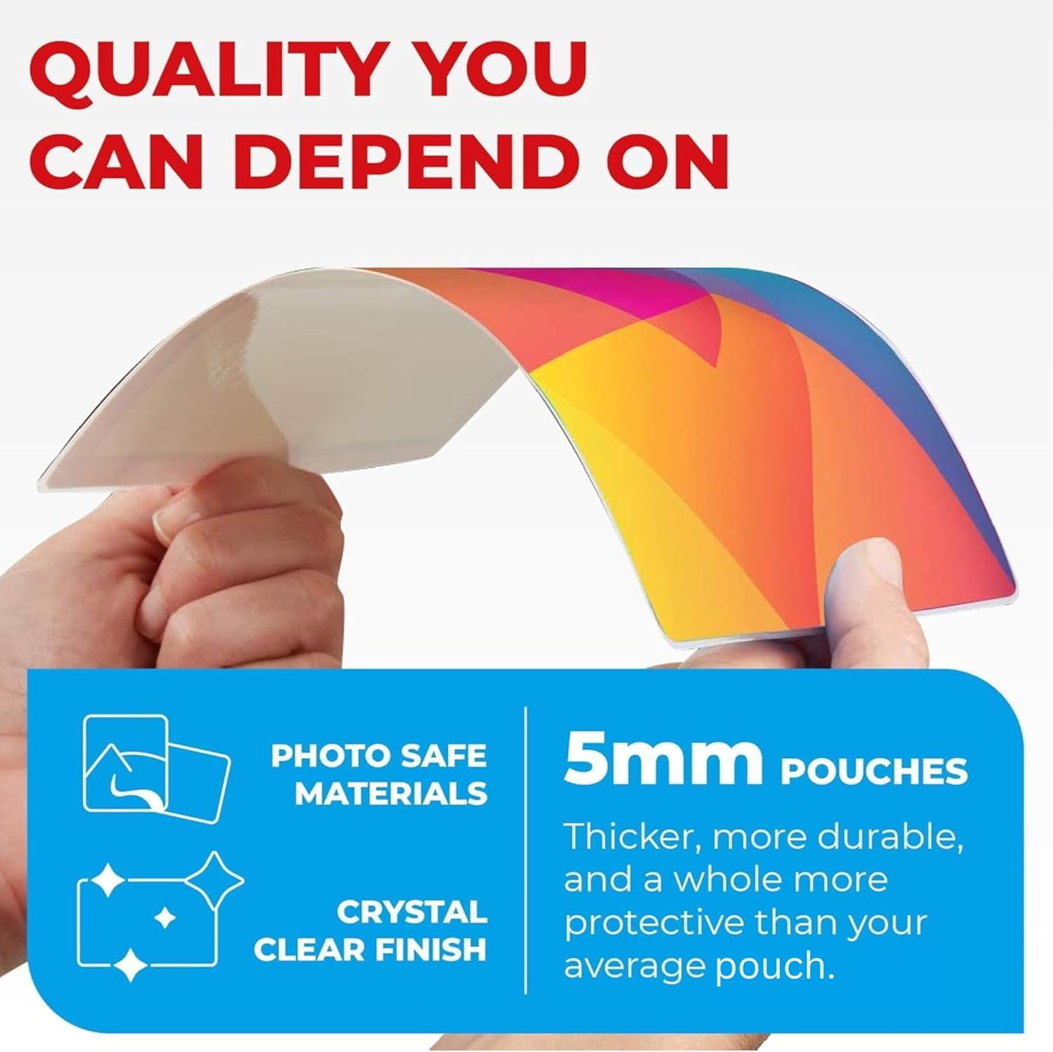 Simply Cool 3MIL Thermal Laminating Sheets (100 Count) 9x11.5 inch, Dry-Erase Friendly Laminating Pouces, Compatible with Laminators Crystal, Clear Laminated Finish