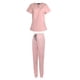 thumbnail image 4 of Conjunto de uniforme médico para mujer, pantalón deportivo, cómodo, lavable a máquina, uniforme de trabajo de enfermera XS, 4 of 9