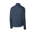 thumbnail image 6 of Port Authority Active 1/2 Zip Soft Shell Jacket-4XL (Dress Blue Navy), 6 of 6