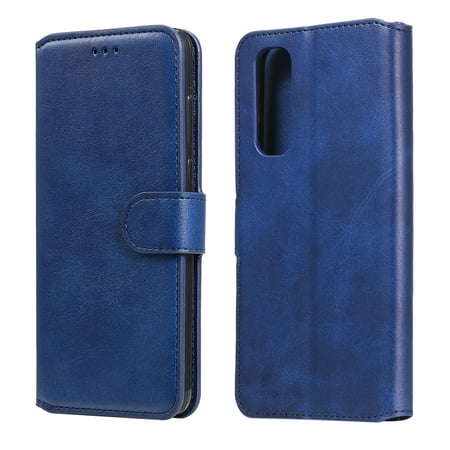 For OPPO Realme 7 / Narzo 20 Pro Classic Calf Texture PU + TPU Horizontal Flip Leather Case, with