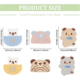 thumbnail image 2 of 36Pcs 6 Styles Little Bear Crochet Knitted Cloth Patch Sew on Patches Cloth Appliques Handmade Lovely Little Animals Garment Sewing Accessories DIY Project Crafts Embroidery Gifts colorful, 2 of 7
