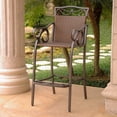 thumbnail image 4 of Bowery Hill Patio Bar Stool in Chocolate (Set of 2), 4 of 4