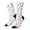 2 Black-2, variant on Rabbit Eating Print Adult Socks for Men & Women,Calf Socks, Ankle Socks,Boots Socks,Breathable Casual Sock,Unisex Crew Socks
