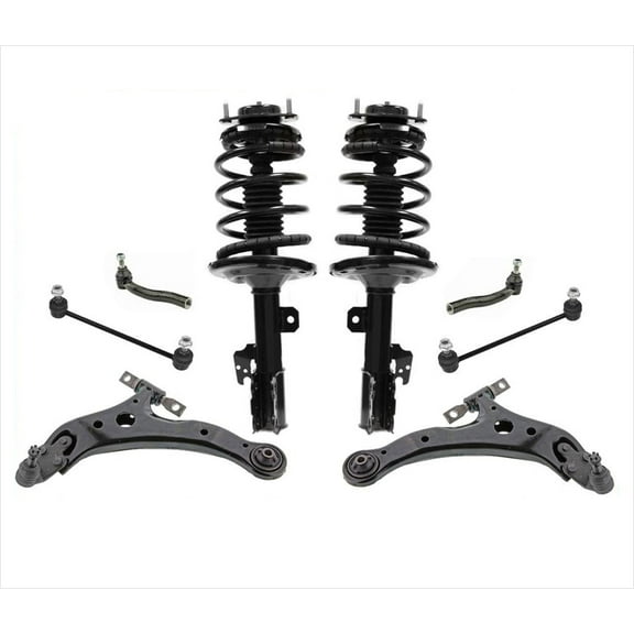 Complete Coil Spring Struts for 07-11 Camry SE 2.4 2.5 5Speed Automatic Trans 8P