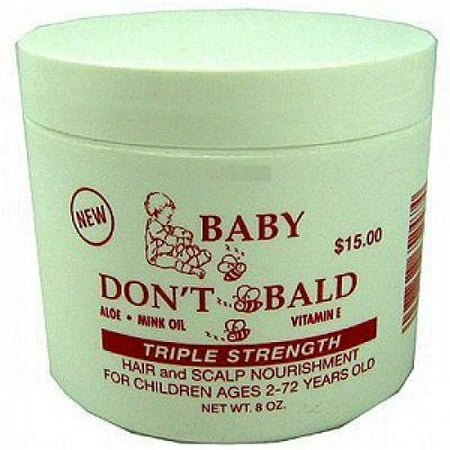 BABY DON’T BE BALD Hair and Scalp Nourishment Triple Strength 8