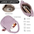 thumbnail image 4 of Kwuty Puffer Tote Bag for Women Large Quilted Puffy Lightweight Carryall Crossbody Tote Bag for Women, 4 of 7