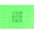 thumbnail image 1 of Ahgly Company Indoor Rectangle Abstract Green Modern Area Rugs, 3' x 5', 1 of 4
