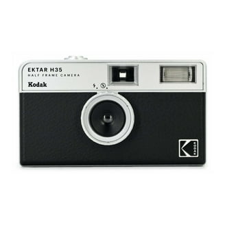 Kodak Ektar H35N 35 mm Half Frame Film Camera, Striped Black