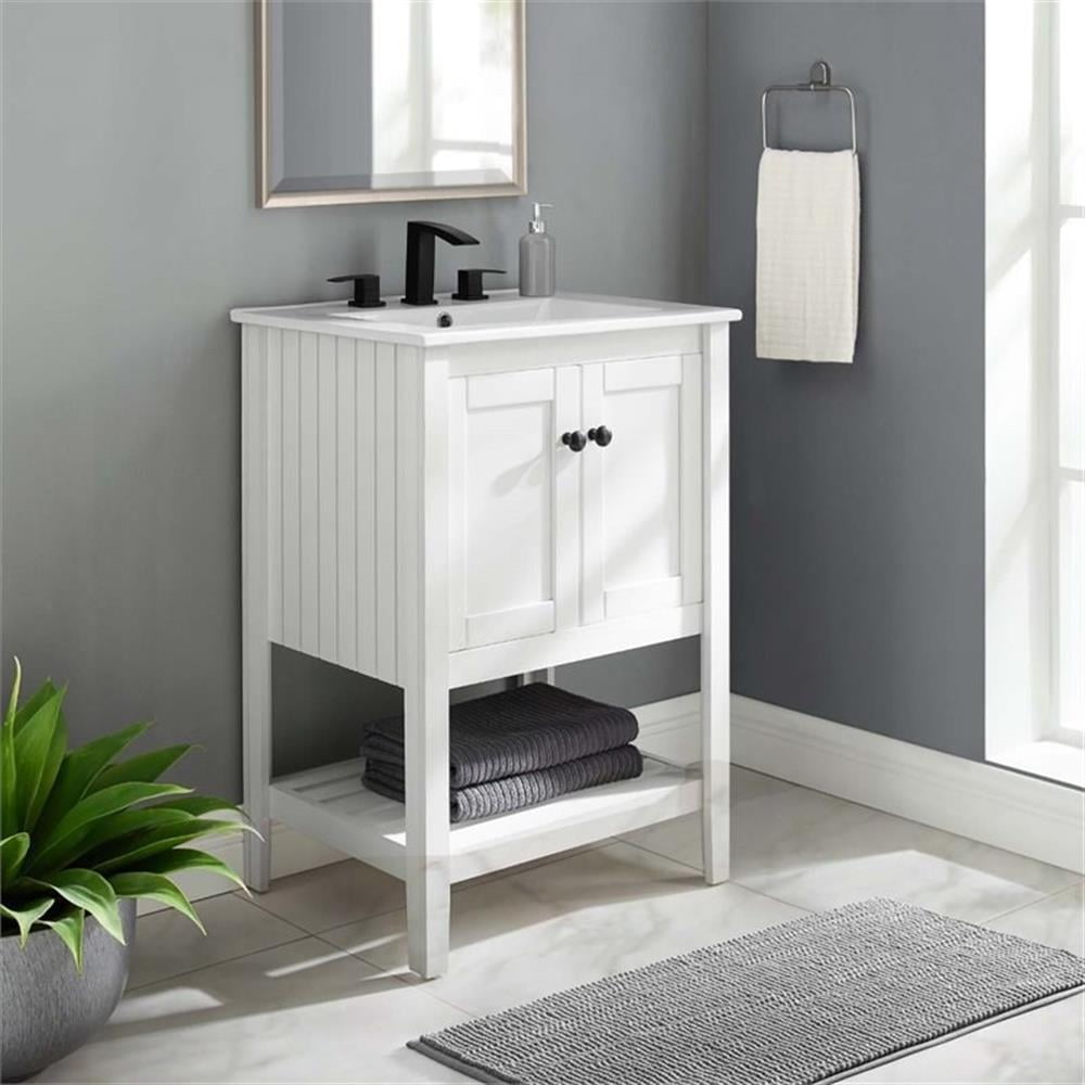 Prestige 24" Bathroom Vanity White White