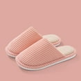 thumbnail image 6 of Kilaqueen Comfy Indoor Scuff Slippers for Women and Men, Memory Foam Slip On Cotton Slippers Cozy Winter Warm Slippers Soft Terry Cloth Breathable House Shoes, 6 of 6