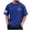 Blue, variant on 4th Of July USA 4th of July Shirts for Men American Flag Short Sleeve Patriotic Independence Day Tee Top Blue,M