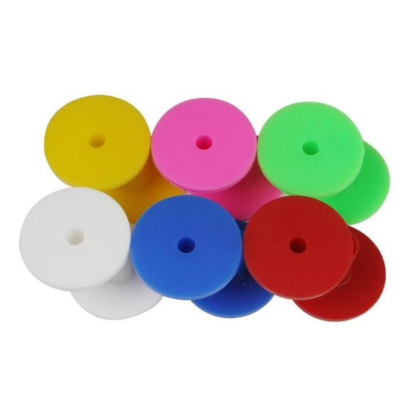 S SERENABLE 12x Golf Rubber Tees Driving Range Tee Same Size for Practice Mat 6 Colors