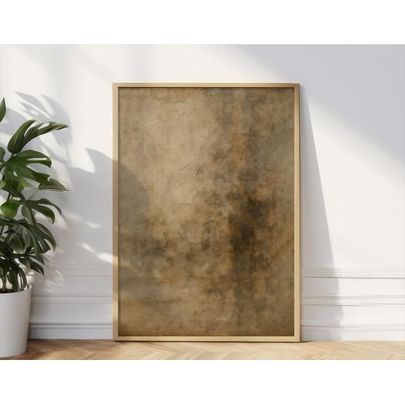 Wabi Sabi Neutral Wall Art Japandi Abstract Poster, F038.8, 8x12 UNFRAMED