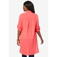 thumbnail image 2 of Jessica London Women's Plus Size Gauze Mega Tunic, 2 of 4