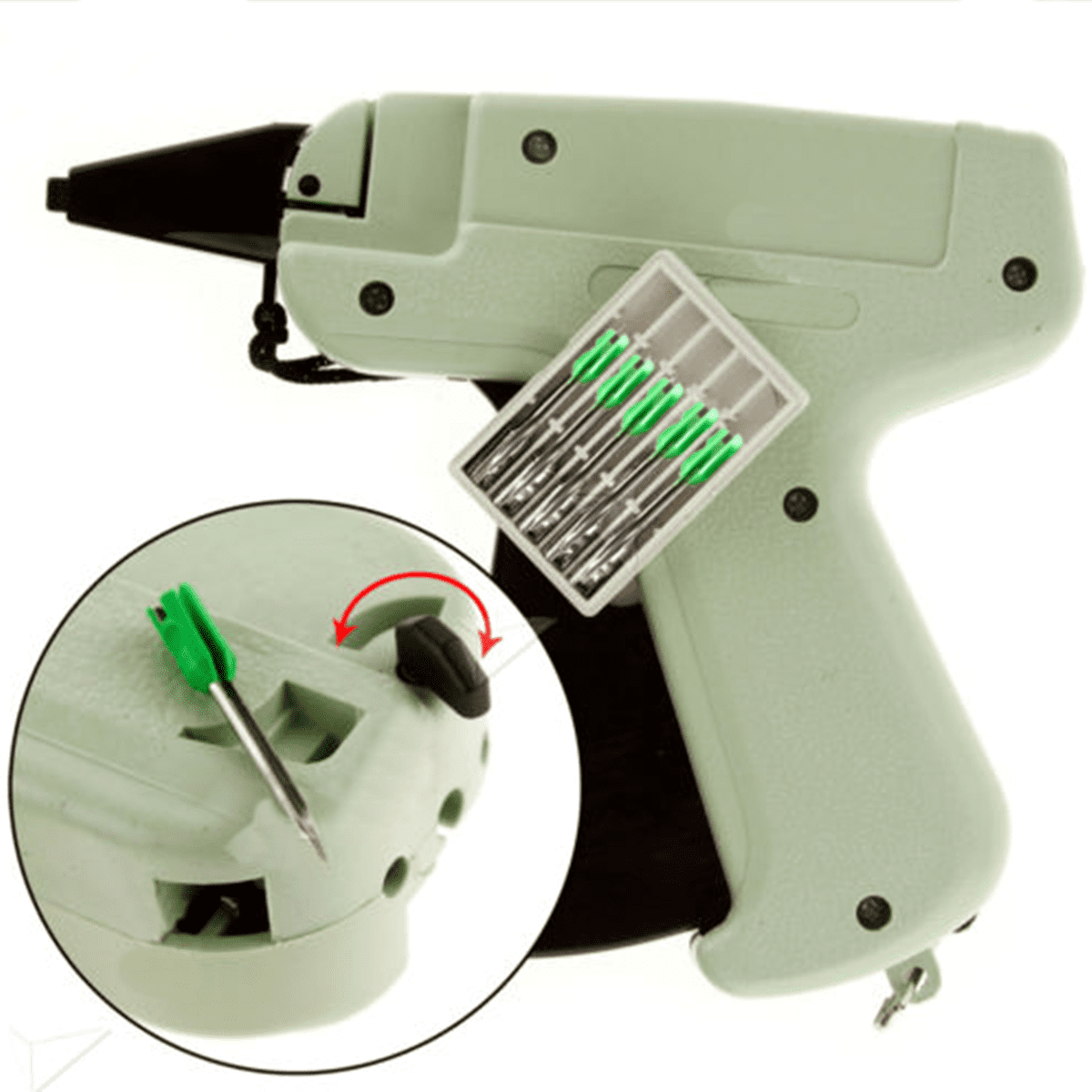 Details about   Clothing Garment Price Label Tagging Tag Gun Needle Machine Tag Trademark GHHH 