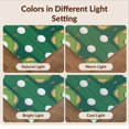 thumbnail image 7 of Design&I 8'x10' Washable Area Rug Sport Park Layout With Flag Pin And Fairway Stripe Design Golf Ball Refined for King Size Bedroom, Under Bed, Sleek Flatweave Pet Friendly, 7 of 7