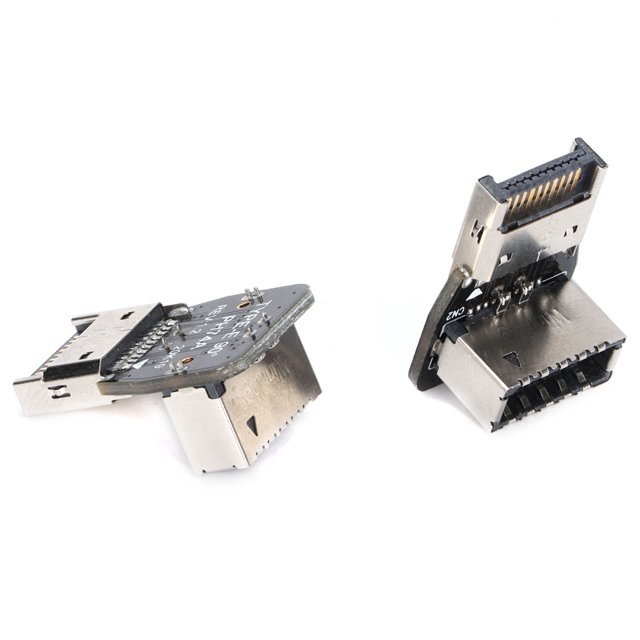Adaptador USB 3.1, Adaptador De Datos Extendido Macho A Hembra Tipo E 10 Gbps USB 3.1 Para Transmisión De Datos Para Placa Base