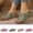 Purple, variant on Women's Wedge Platform Sandals - Slip-On Summer Shoes, Non-Slip Beach Shoes & Breathable Design Purple 5.5(36)