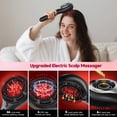 thumbnail image 3 of Morfone 3-in-1 Electric Scalp Massager Brushes, Hair Oil Applicator with Nano Mist Sprayer, 4 Massage Modes, Cordless Portable Hair Massager Comb for Men Women, 3 of 11