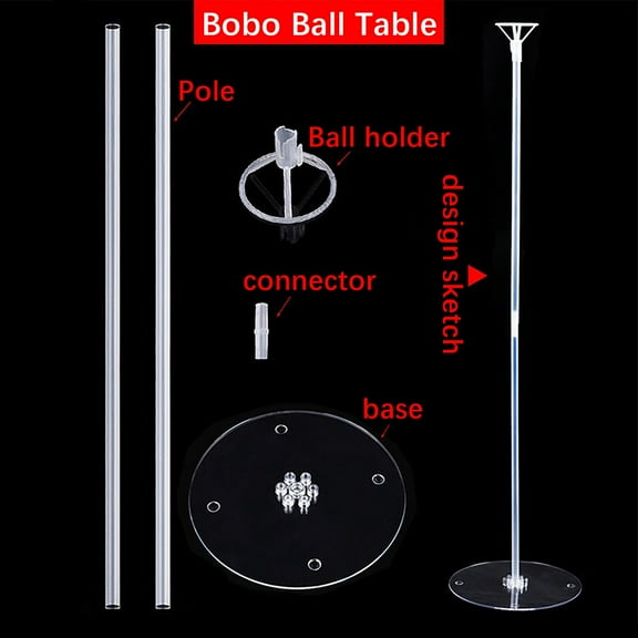 Balloon Column Kit For Floor ,Balloon Columns With Stand,Base And Pole,Balloon Tower Backdrop Decoration For Wedding,Birthday Party,Or Bachelorette Parties