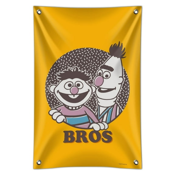 Sesame Street Bert and Ernie Bros Home Business Office Sign